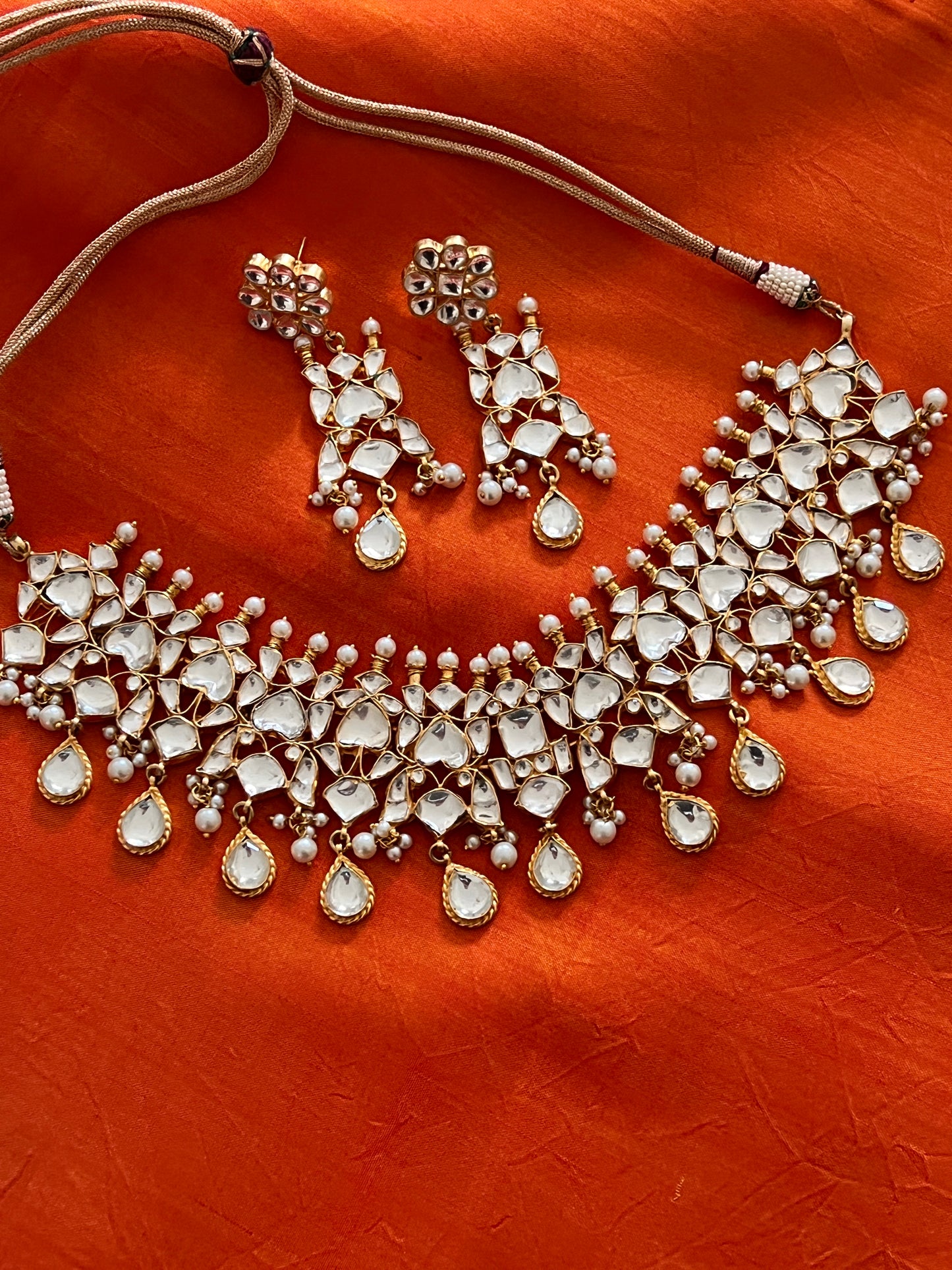 Kundan Necklace Choker Set