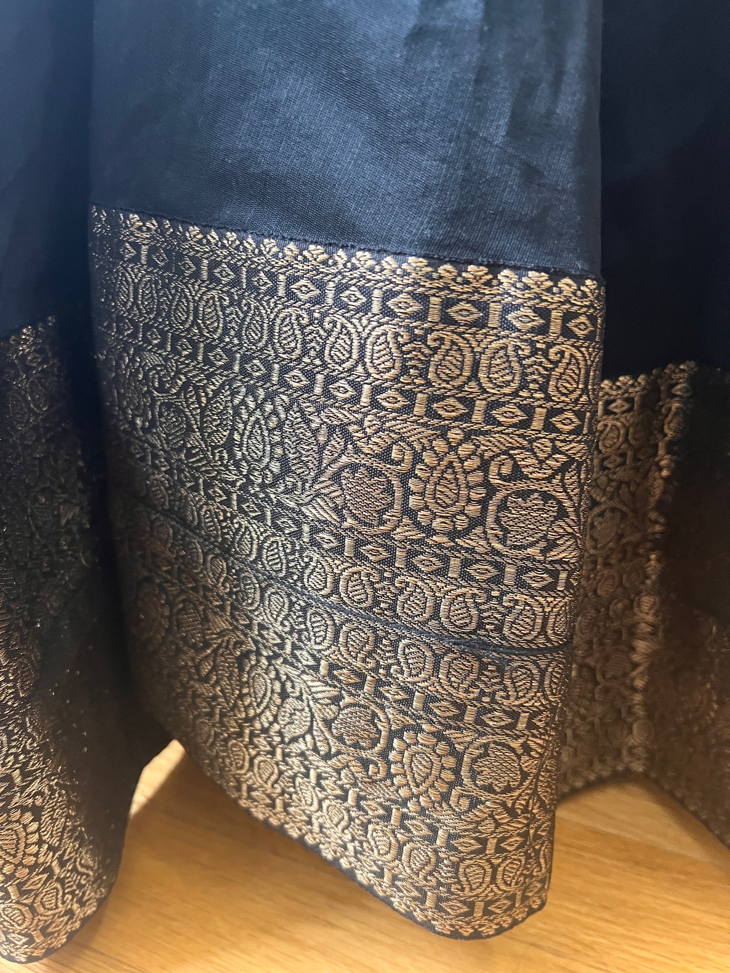 Black Anarkali Set