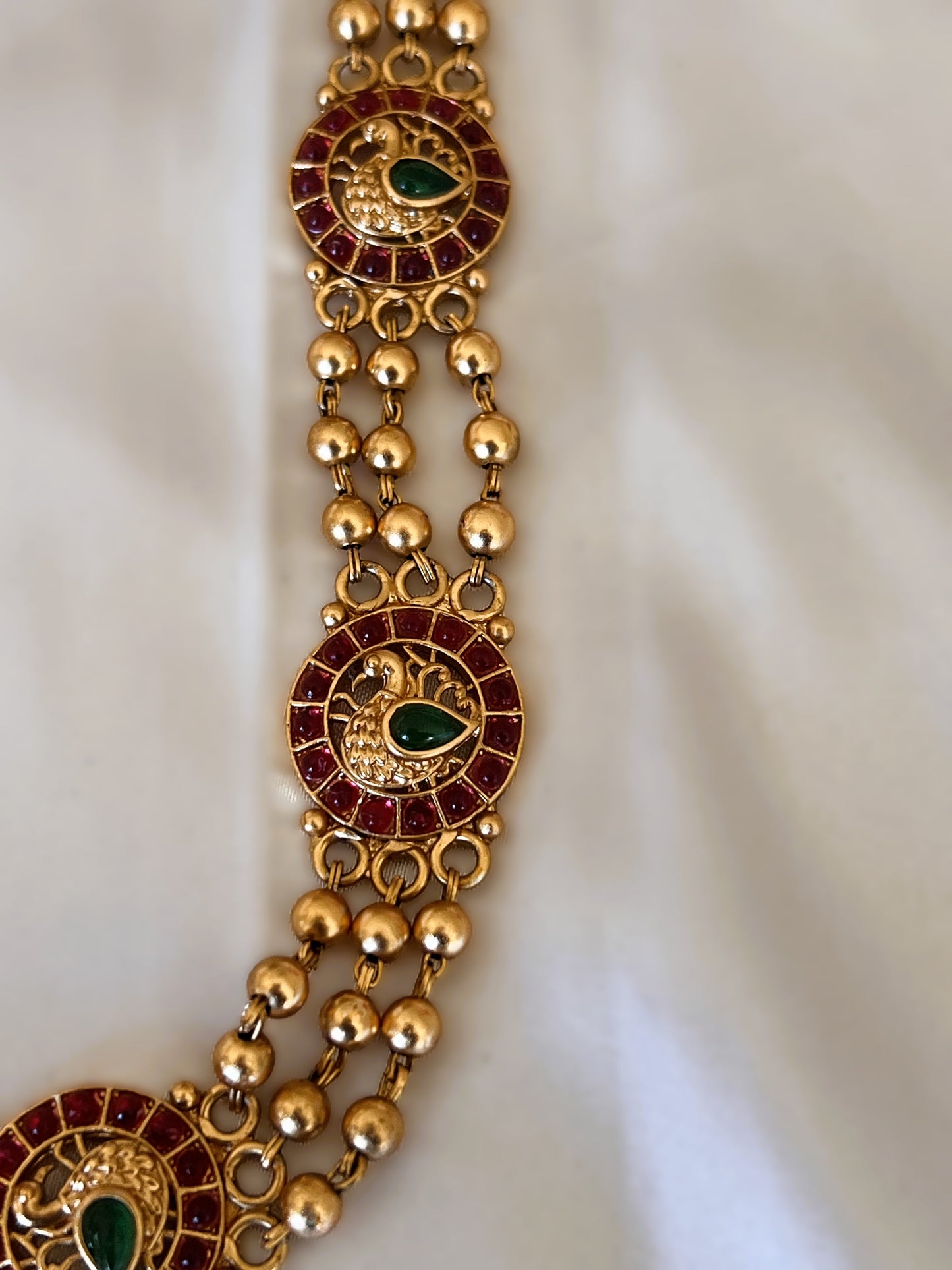 Ball Layered Necklace/Chain Set