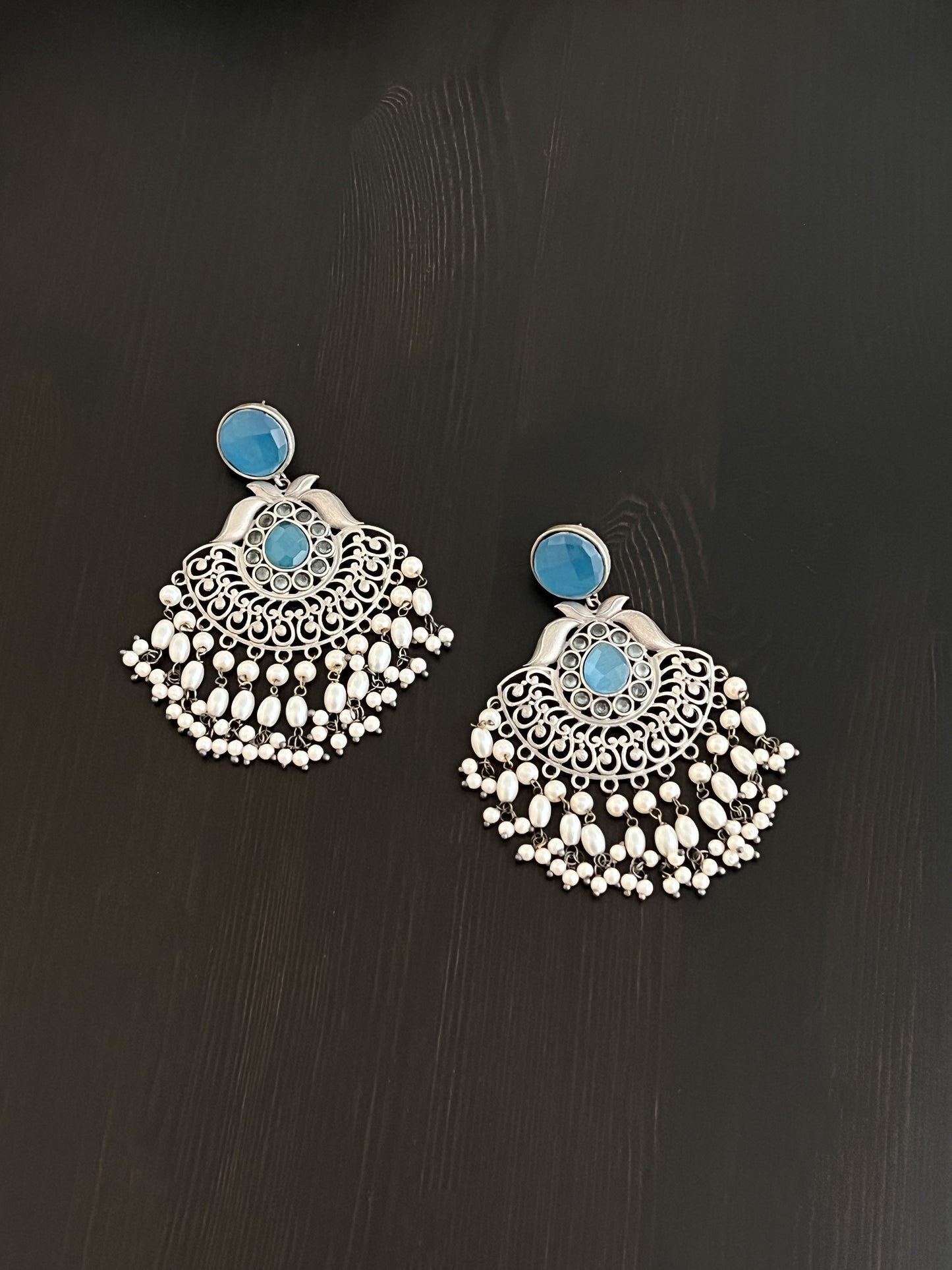 Blue Earrings