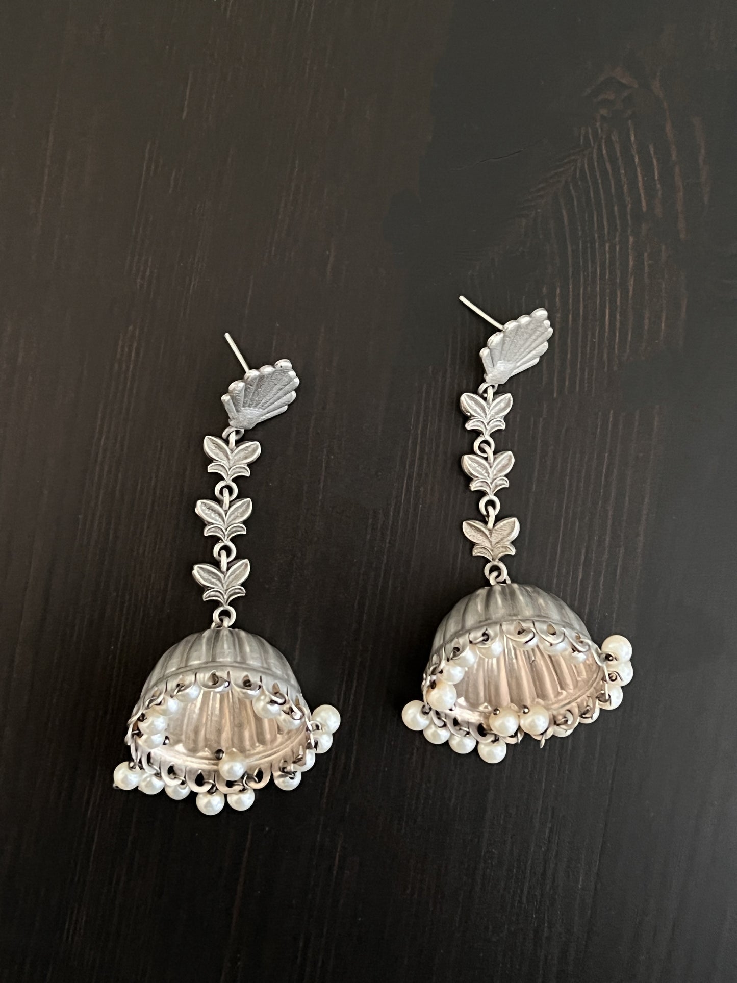 Silver Look Alike Jhumka