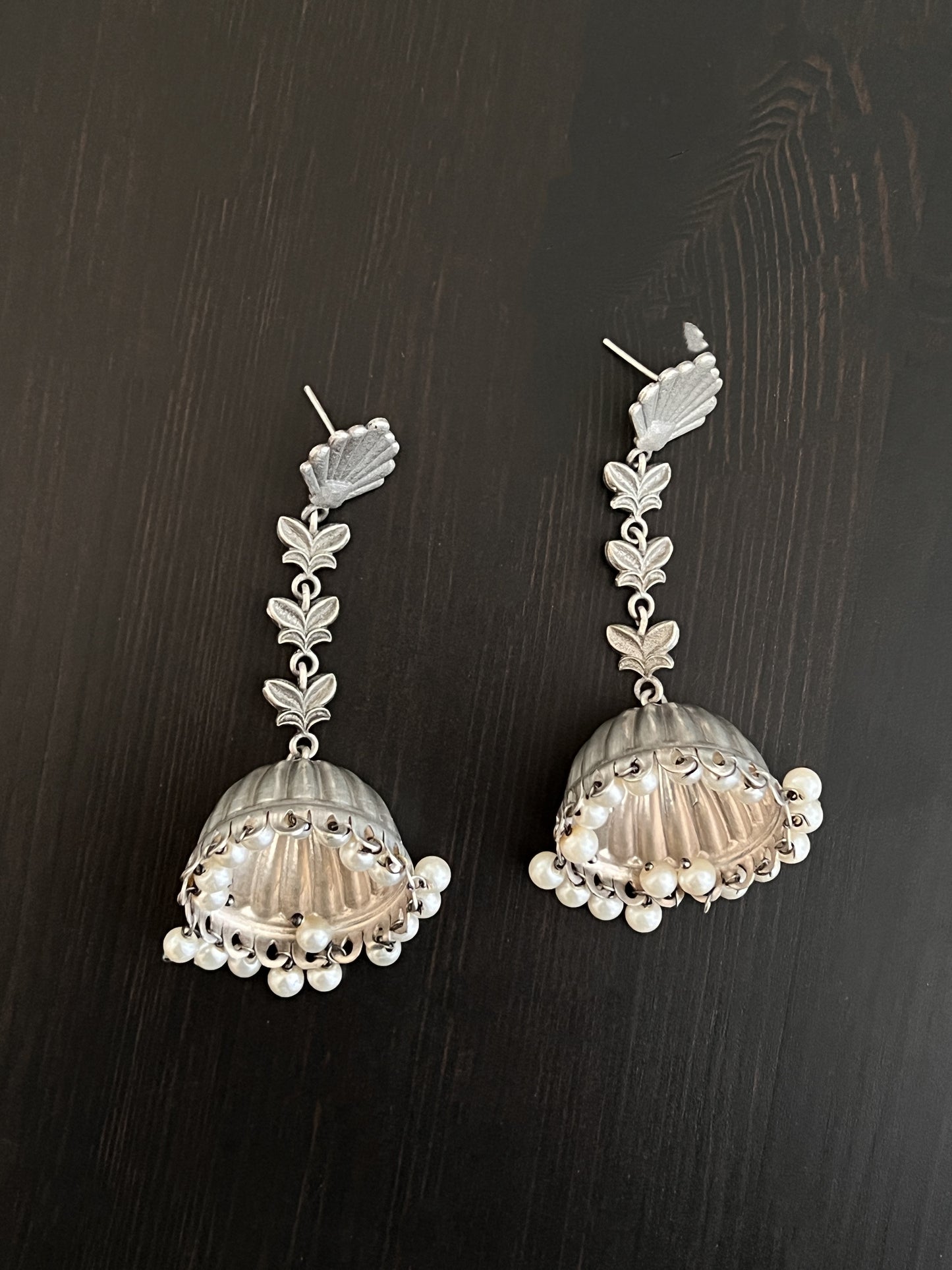 Silver Look Alike Jhumka