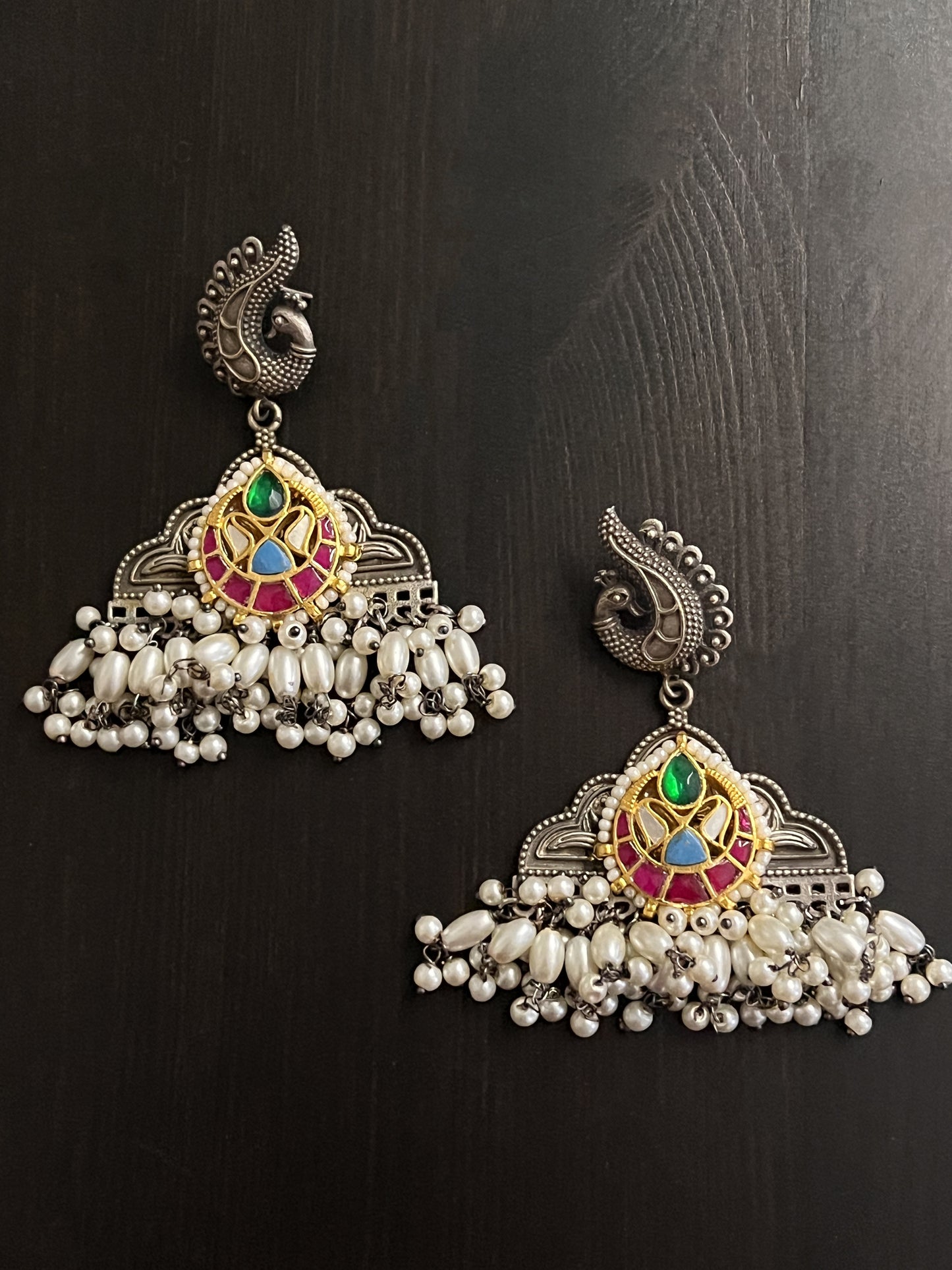 Gold Tone Fusion Earring