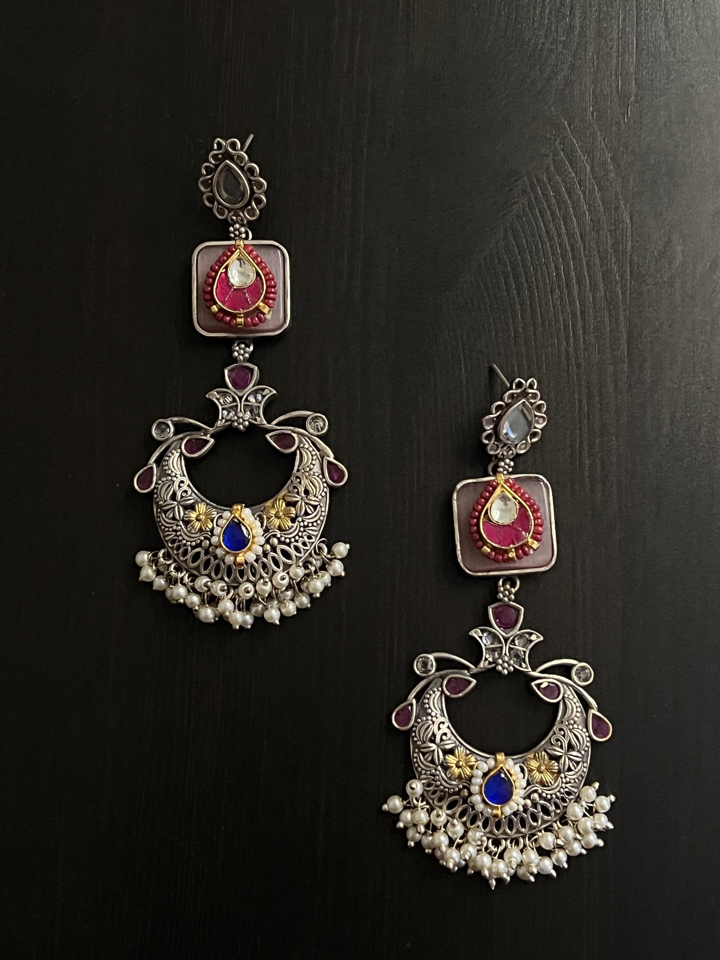 Gold Tone Fusion Earring