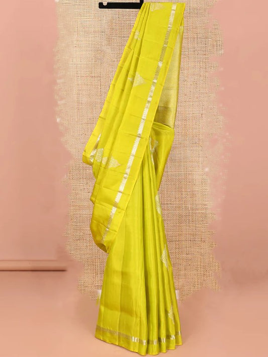 Green Soft Silk Saree