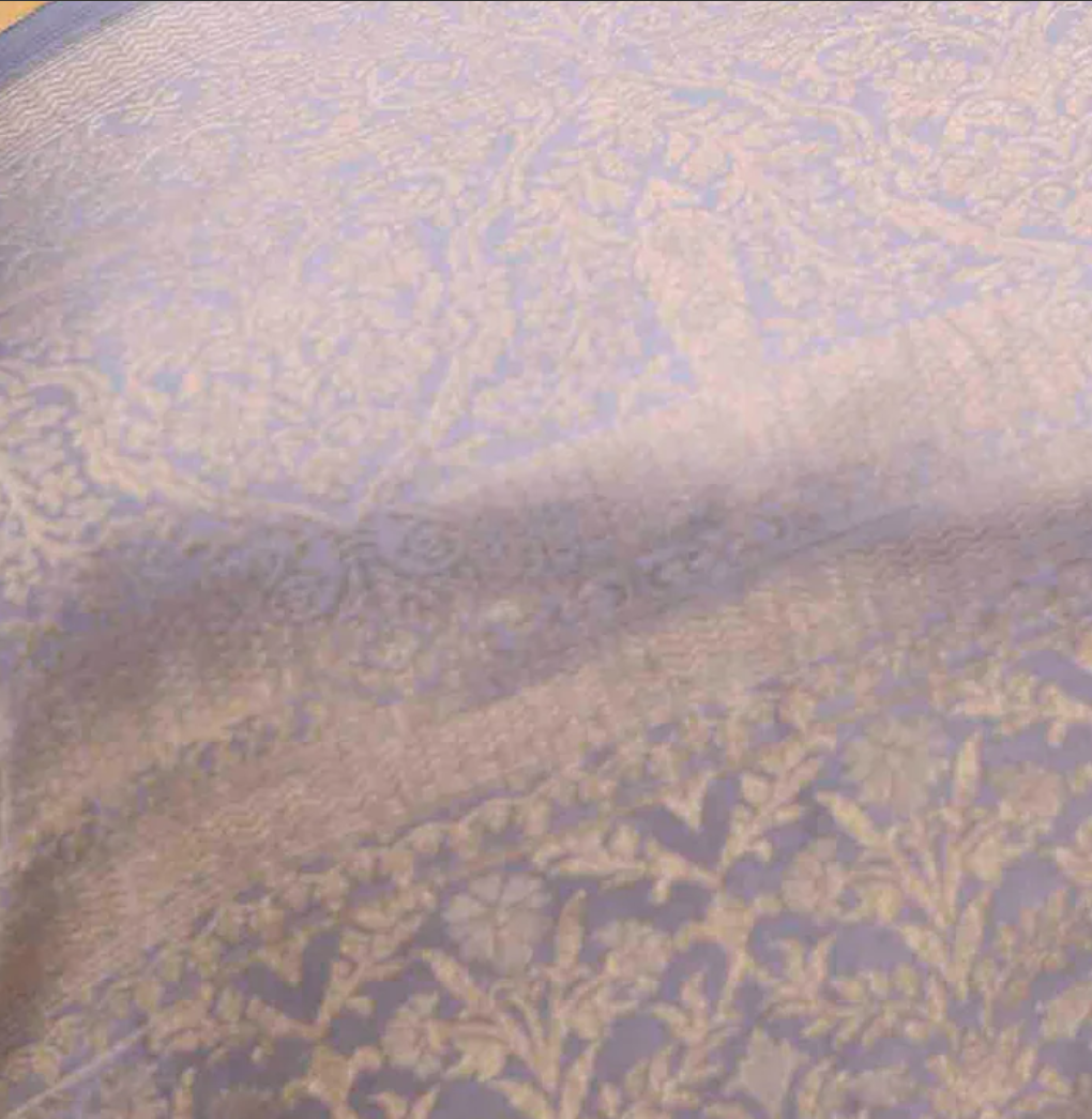 Grey Soft Silk Saree
