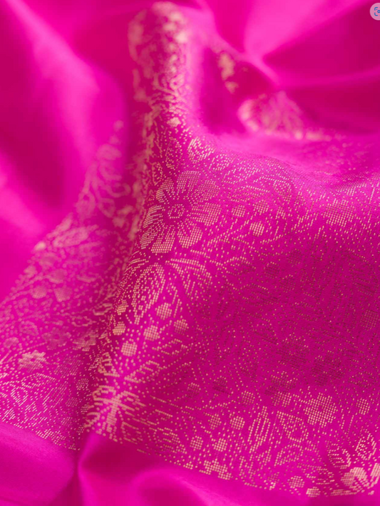 Pink Soft Silk Saree